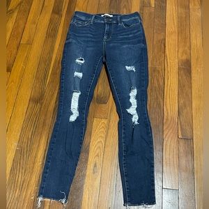 Pacsun dark blue jeans size 25